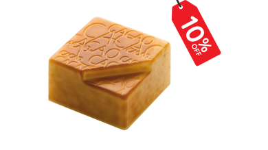 Praline carrée cacao 