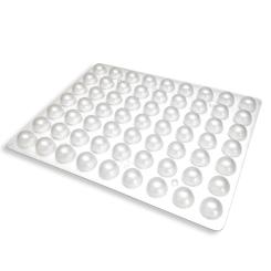 EASYTRUFFLER Blister réutilisable Boule (partie inférieure) 