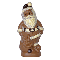 Santa Claus with present 