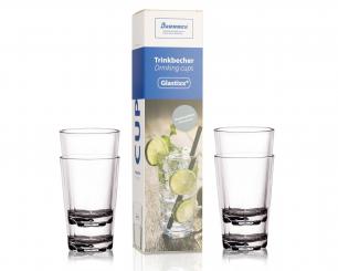 Trinkbecher-Set (glasklar), ca. 0,3l, 4er Set 