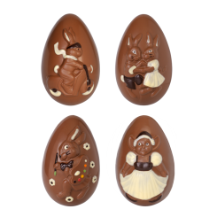 "Egg with different pictures" 