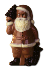 Weihnachtsmann mit Baum 