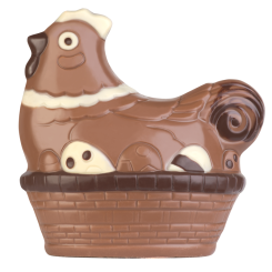 Huhn im Korb "Estelle" 