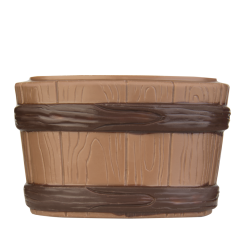 Bassine en bois 