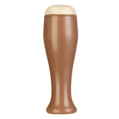 Verre à bière blanche 