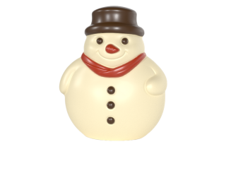 Kugeliger Schneemann "Frosty" 