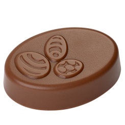 Oval praline Easter "eggs" 