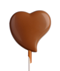 Sucette cœur courbé 