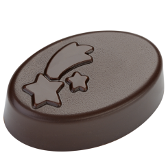 Bonbon ovale 'Noël' 