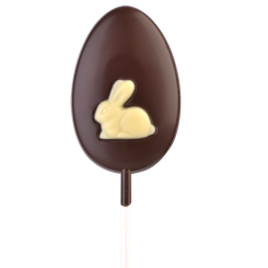 "Sucette Pâques "Oeuf avec lapin" 