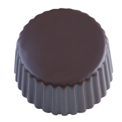 Bonbon ronde, cranté 