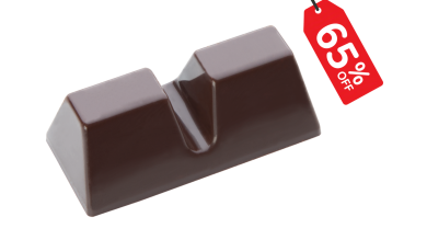 Miniriegel "Doppelpraline" 