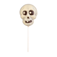 Sucette Halloween "Tête de mort" 