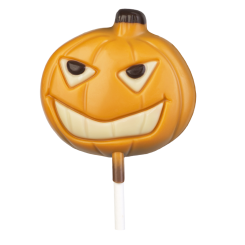 Sucette Halloween "Citrouille" 