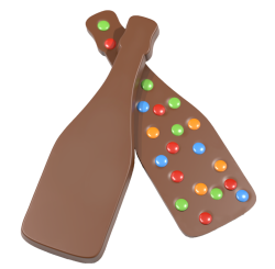 Konturtafel "Sektflasche" 