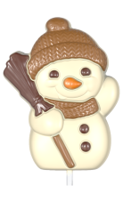 Sucette 'Bonhomme de neige Finn' 