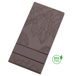 "Tablette avec fève de cacao" // BPA-free 