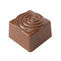 Quadratpraline "Whirl" // BPA-frei 