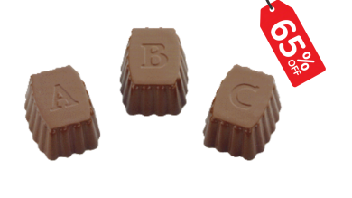 Alphabet-Bonbons A-Z 