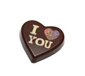 Hologramm Herz "I LOVE YOU" 