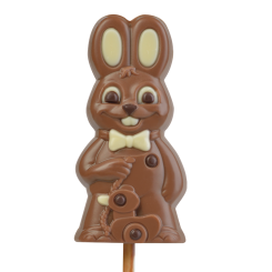 Lolly Eastern "Rabbit with wooden duck" 