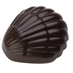 Fruits de mer, Coquille moitié (rond) 