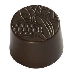 Rundpraline "Kakaoschote" 