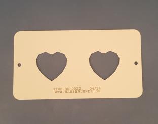 Flat polycarbonate sheet for mould HB-DS-0022 