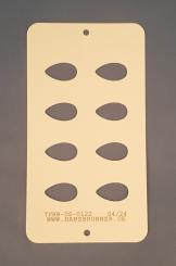 Flat polycarbonate sheet for mould HB-DS-0122-G 