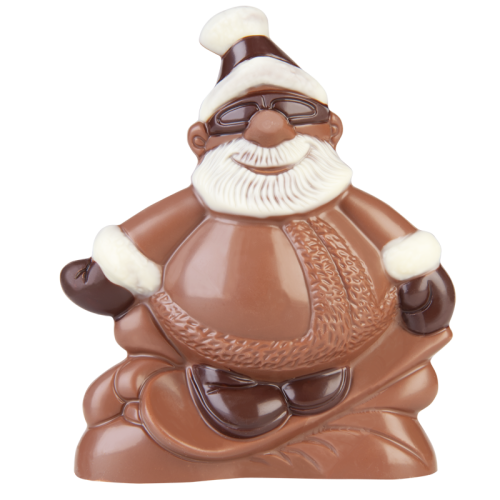 Artikelbild des Artikels “Weihnachtsmann mit Snowboard “