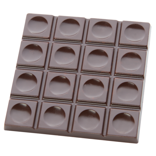 Product image of the product “Square tablet with dents ”