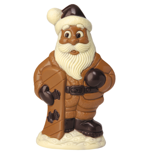 Artikelbild des Artikels “Weihnachtsmann mit Snowboard “