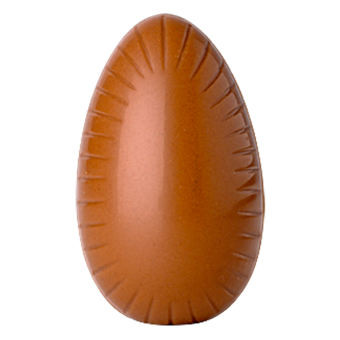 Egg with lines 