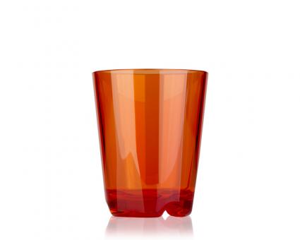 Drinking cup (red transparent), approx. 0,2 ltr 