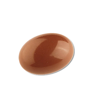 Oval egg, smooth style 
