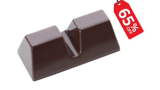 Miniriegel "Doppelpraline" 