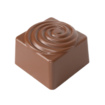 Quadratpraline "Whirl" // BPA-frei 