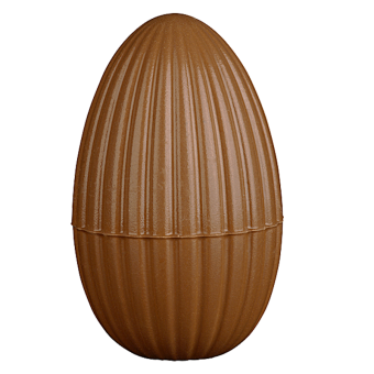Egg with lines 