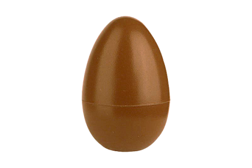 Standing egg with flat bottom 