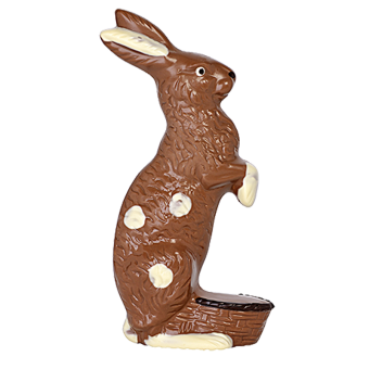 Lapin avec panier 