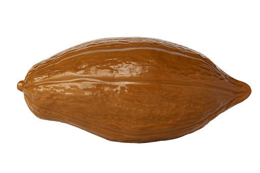 "Cocao pod, round" 