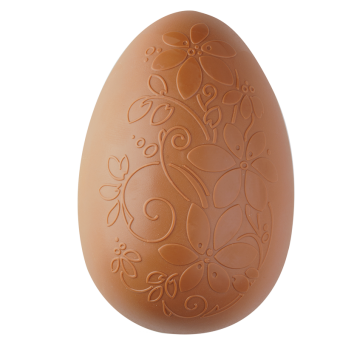 Egg with Hippie Design 