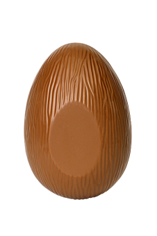 Egg, bark style 