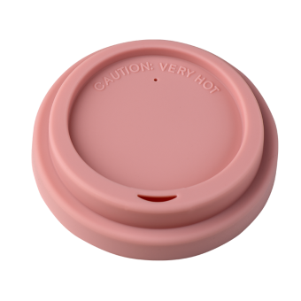 reusable cup lid pink Ø80mm 