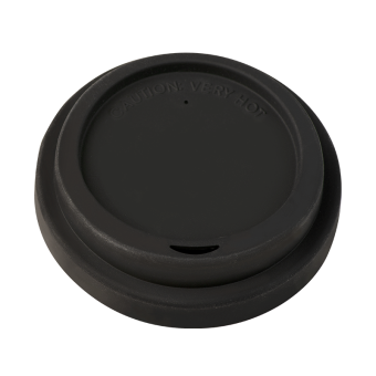 reusable cup lid black Ø80mm 