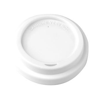 reusable cup lid white Ø80mm 