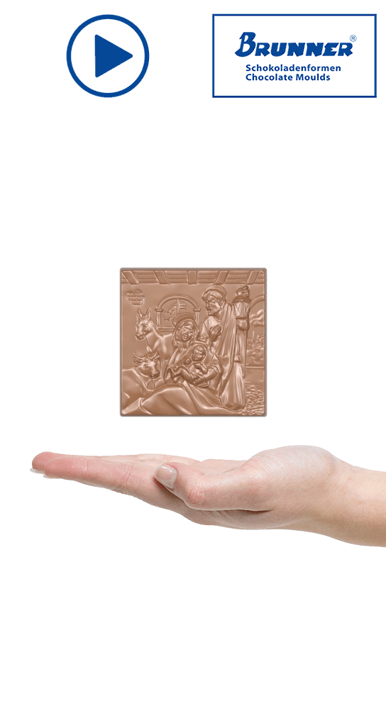 Product image 3 of the product “Christmas crib tablet, square ”